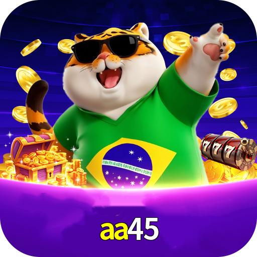 Imagem promocional da aa45 mostrando a plataforma e suas vantagens